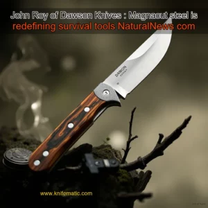 Read more about the article John Roy of Dawson Knives : Magnacut steel is redefining survival tools  NaturalNews  com