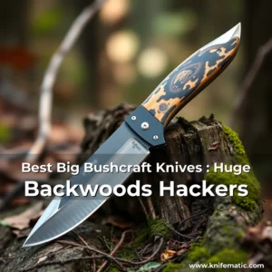 Artistic representation for Best Big Bushcraft Knives : Huge Backwoods Hackers