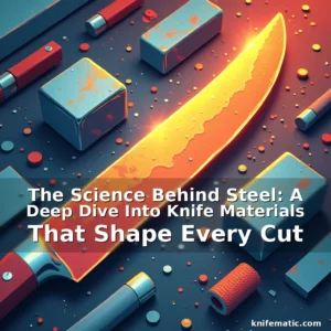Artistic representation for The Science Behind Steel: A Deep Dive Into Knife Materials That Shape Every Cut