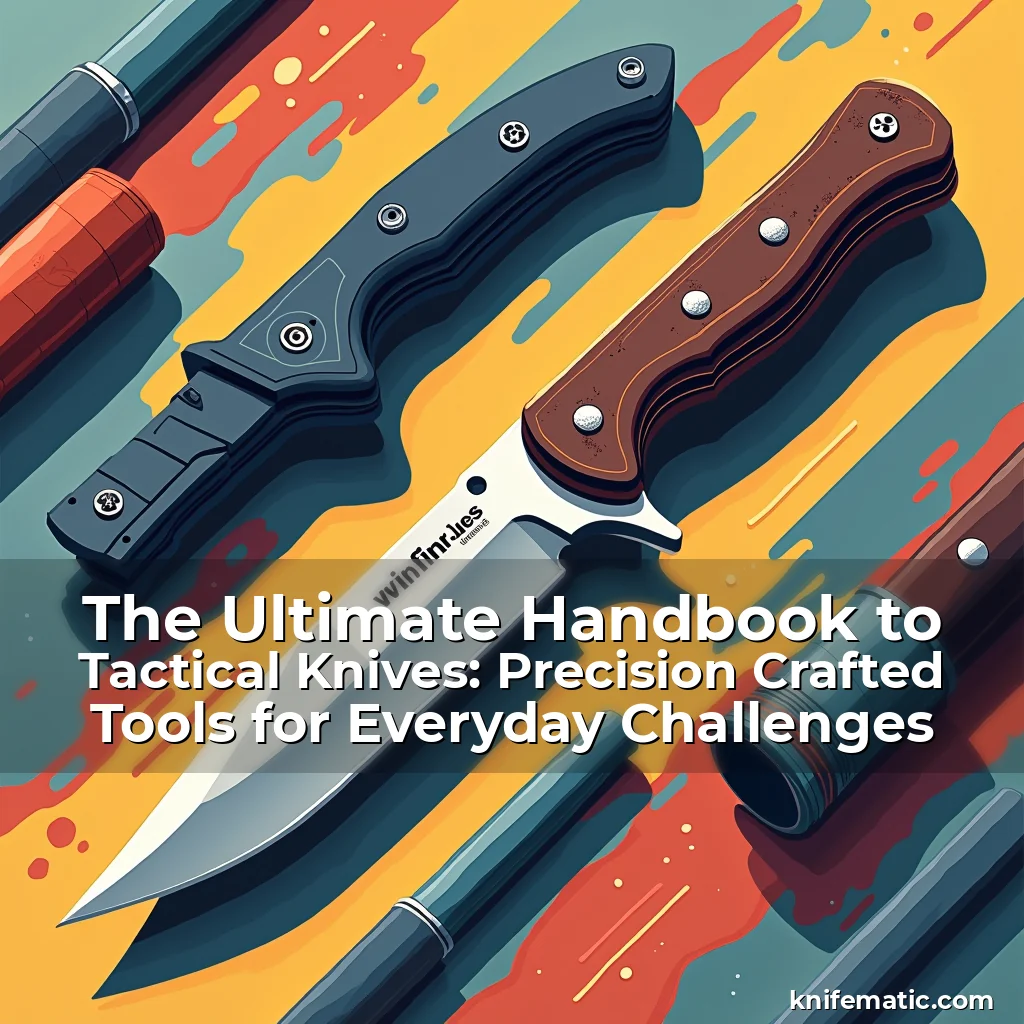 Read more about the article The Ultimate Handbook to Tactical Knives: Precision Crafted Tools for Everyday Challenges