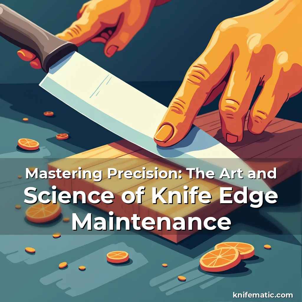 Read more about the article Mastering Precision: The Art and Science of Knife Edge Maintenance