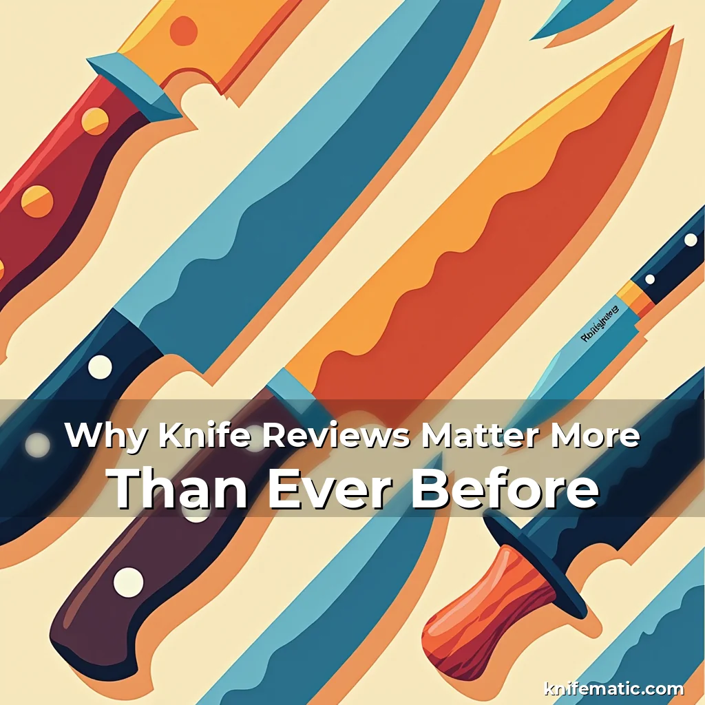 Read more about the article Why Knife Reviews Matter More Than Ever Before